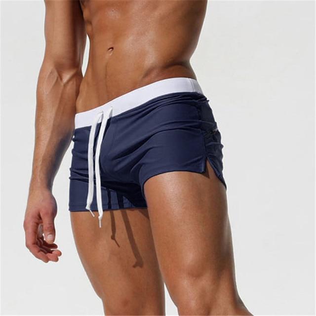 Square Cut Swim Trunks | dmunderwear detail image 15