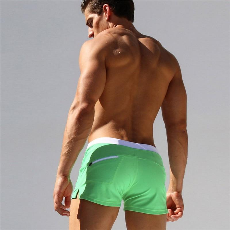 Square Cut Swim Trunks | dmunderwear detail image 4