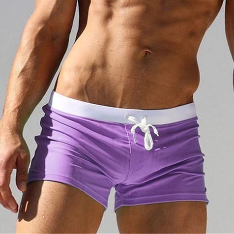 Square Cut Swim Trunks | dmunderwear detail image 9