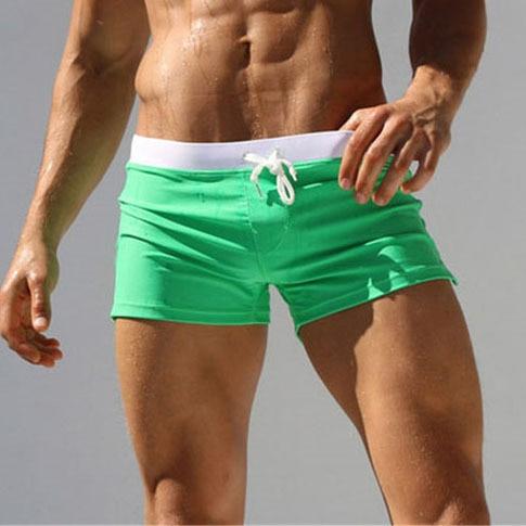 ORVLS Square Cut Swim Trunks | dmunderwear detail image 6