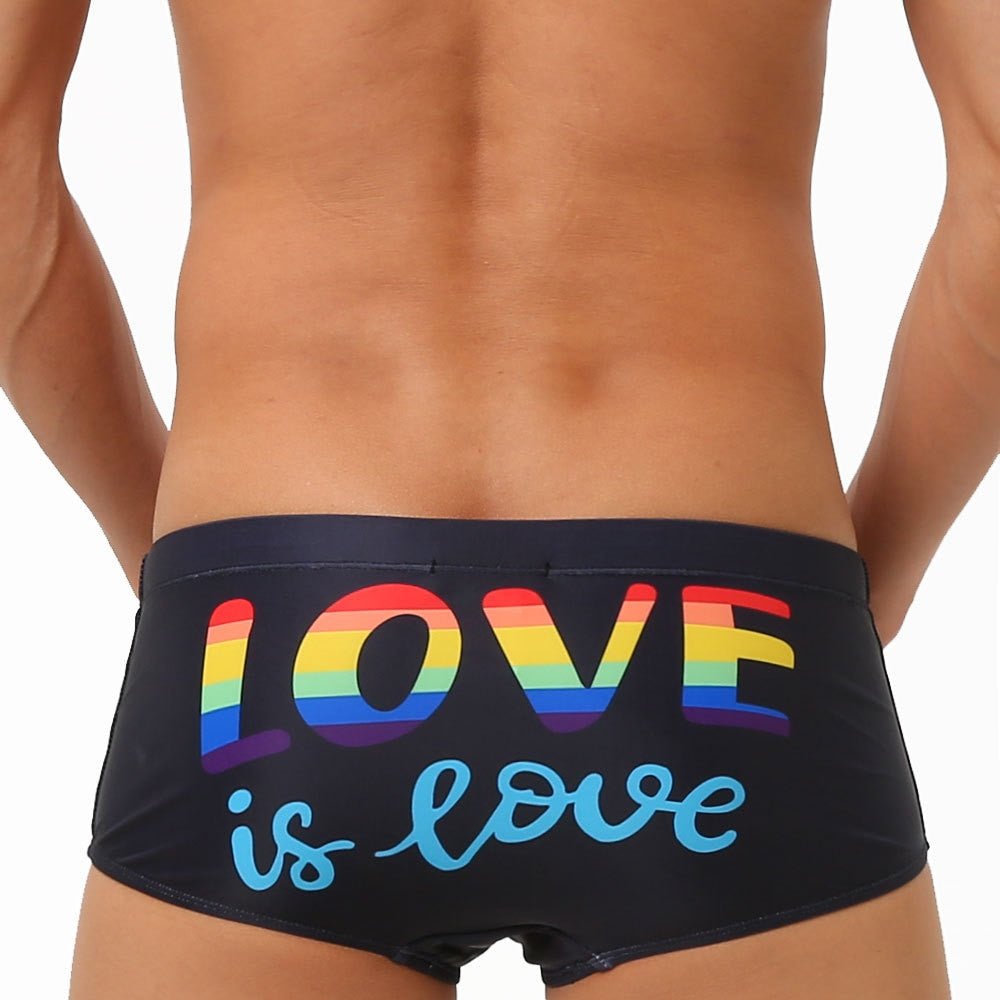 Love is Love Swim Trunks | dmunderwear