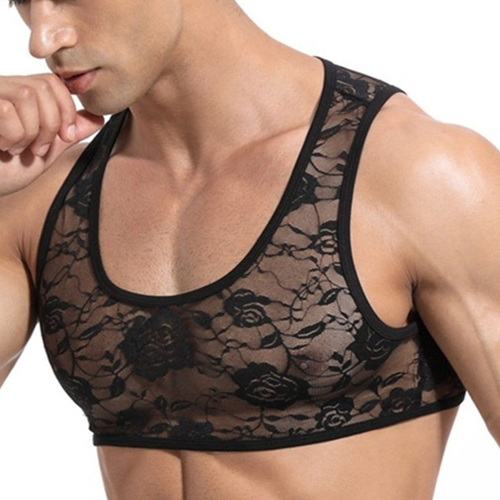 Love It Lace Crop Top | dmunderwear