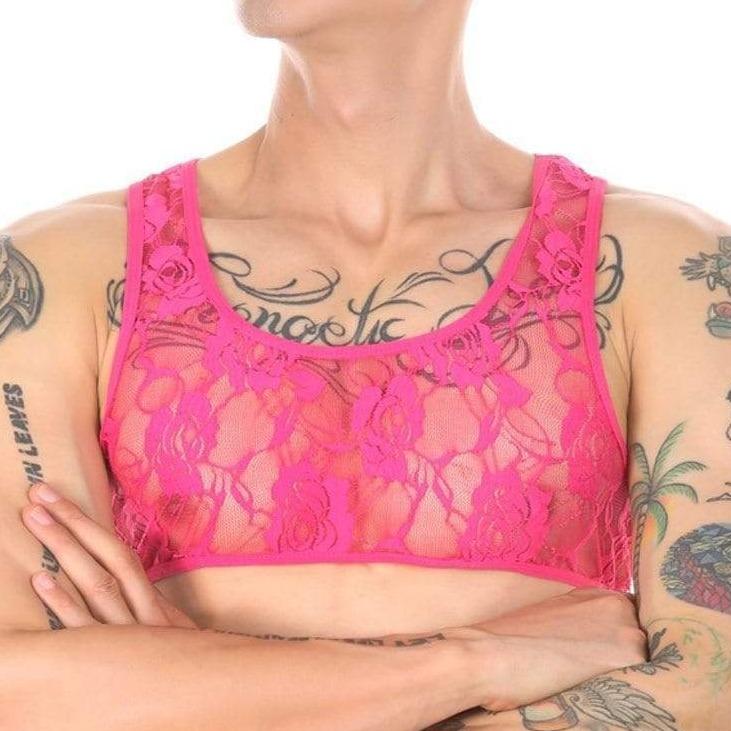 Love It Lace Crop Top | dmunderwear detail image 5