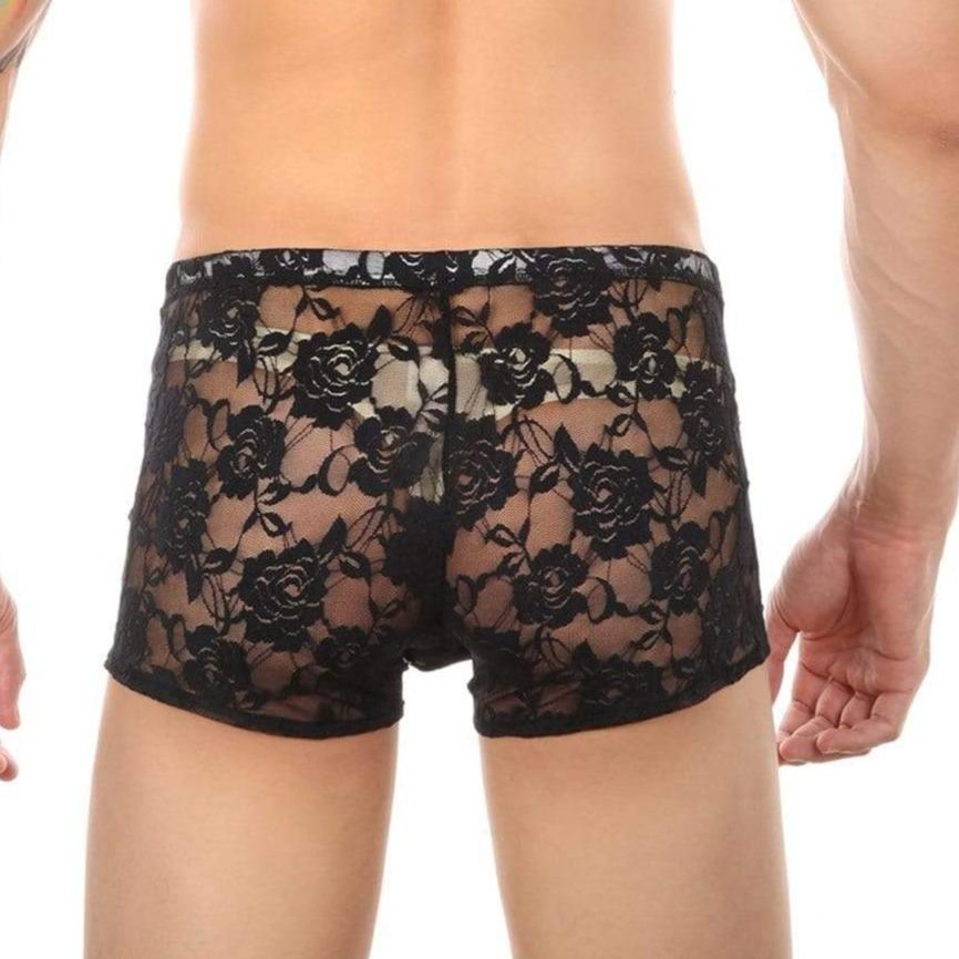 Love It Lace Trunks | dmunderwear detail image 2