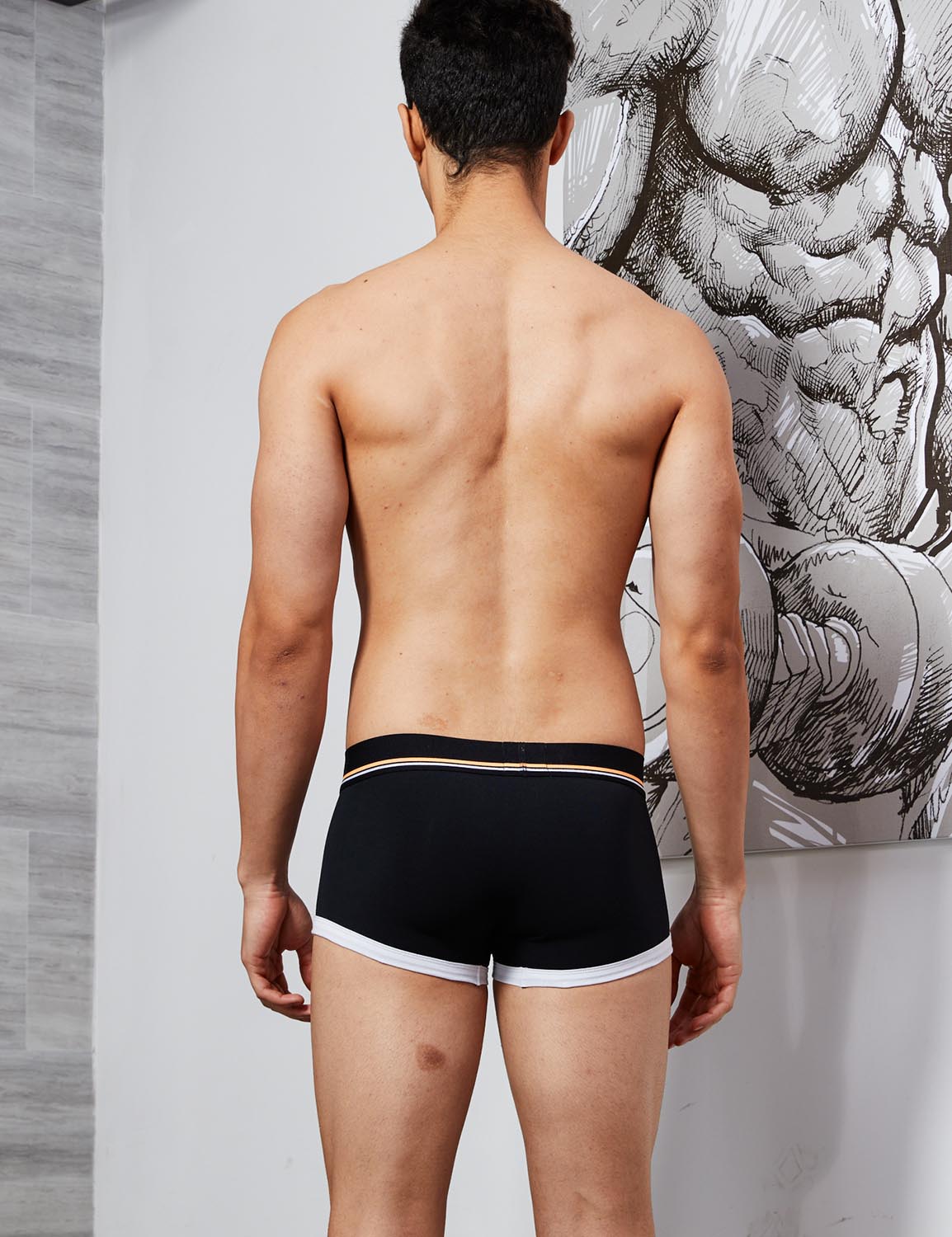 Low Rise Boxer Brief "09" Badge 90221 | dmunderwear detail image 14