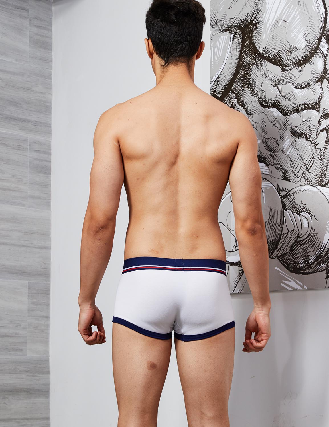 Low Rise Boxer Brief "09" Badge 90221 | dmunderwear detail image 19
