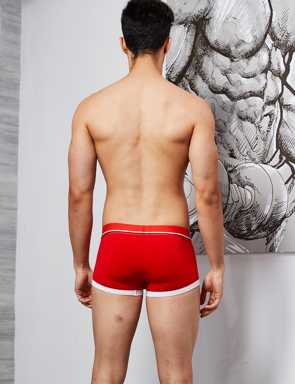 Low Rise Boxer Brief "09" Badge 90221 | dmunderwear detail image 8