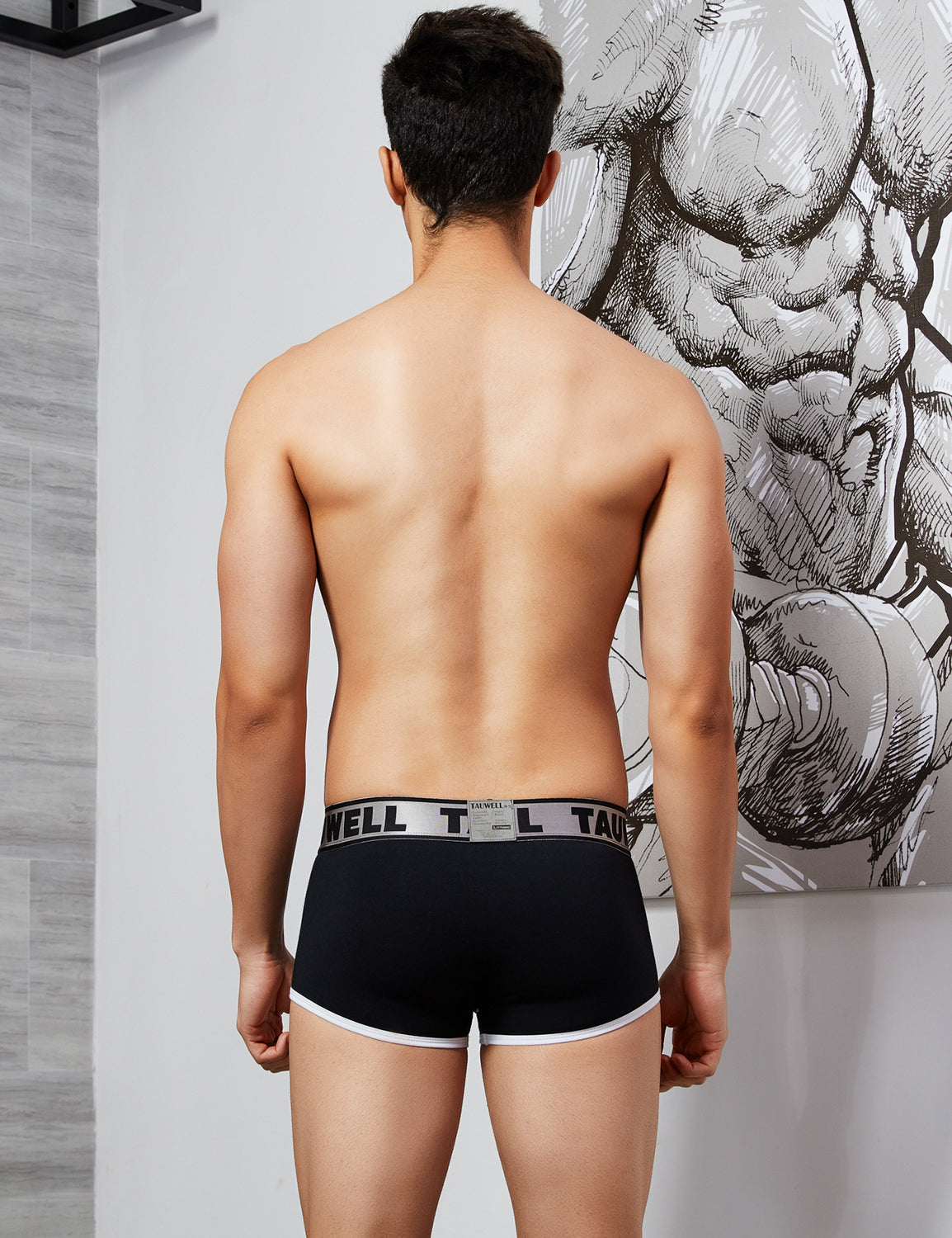 Low Rise Boxer Brief 9210 | dmunderwear detail image 2