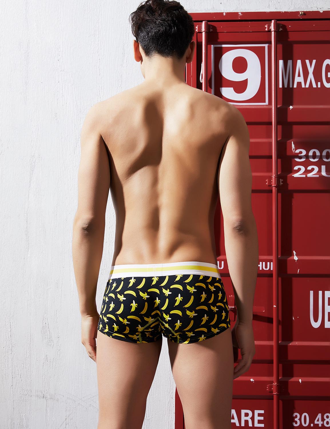 Low Rise Boxer Brief "Banana" 90215 | dmunderwear detail image 5