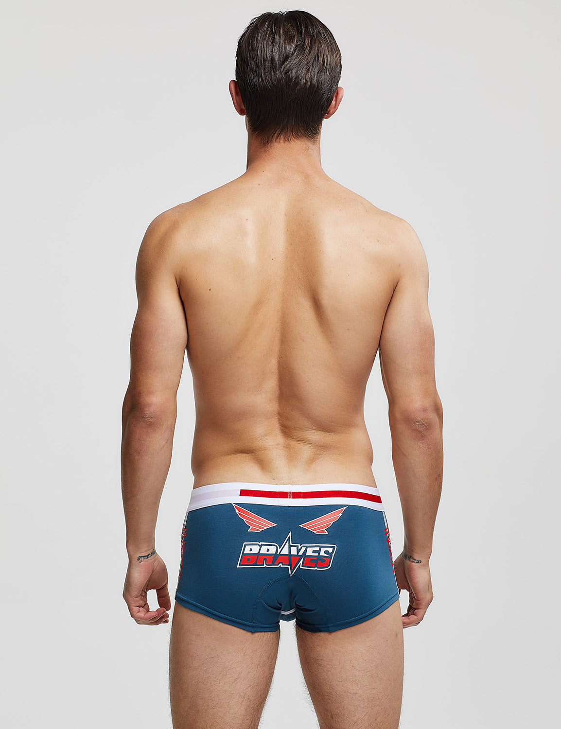 Low Rise Boxer Brief "Braves" 00209 | dmunderwear detail image 6