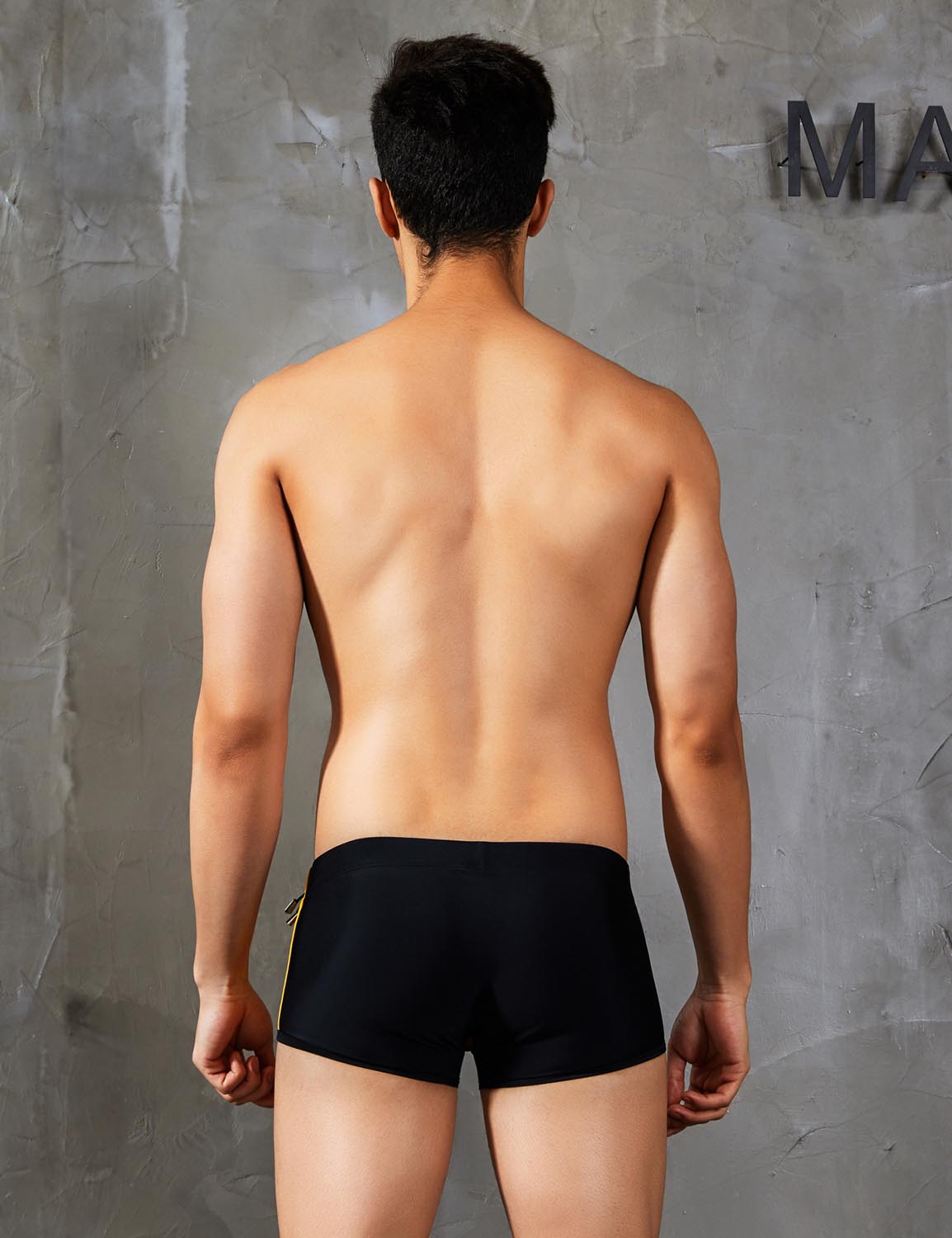 Low Rise Boxer Brief Graffiti Swimwear 90801 | dmunderwear detail image 11