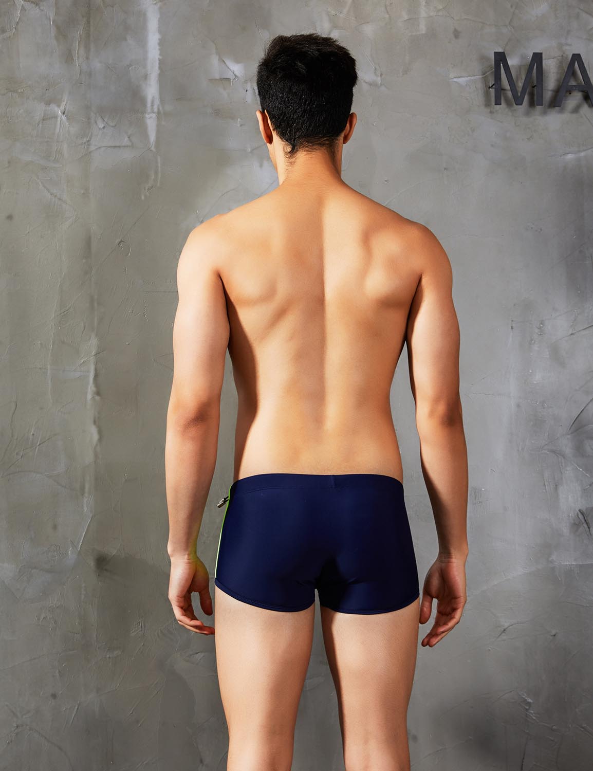 Low Rise Boxer Brief Graffiti Swimwear 90801 | dmunderwear detail image 7