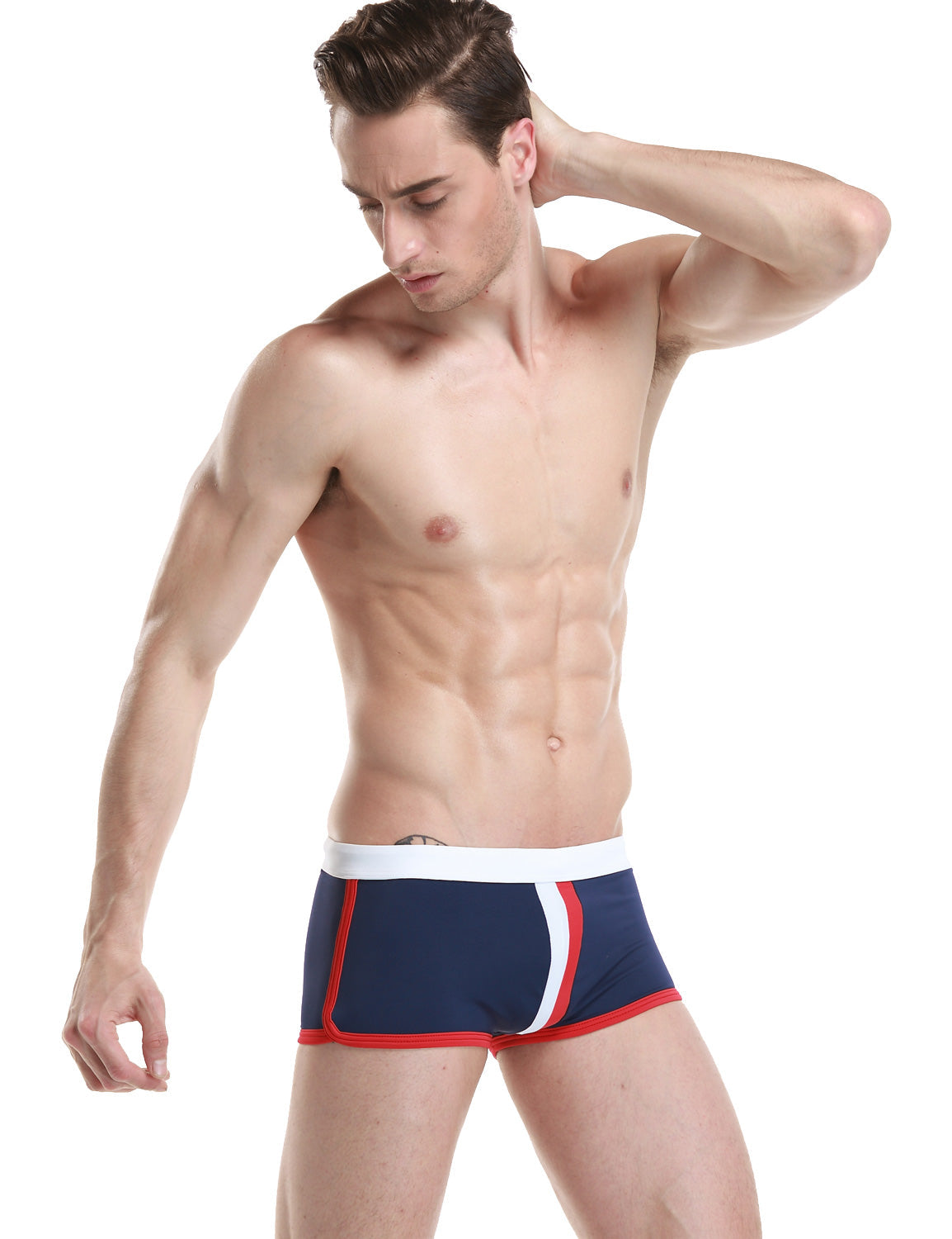 Low Rise Boxer Brief Swimwear 50810 | dmunderwear detail image 6