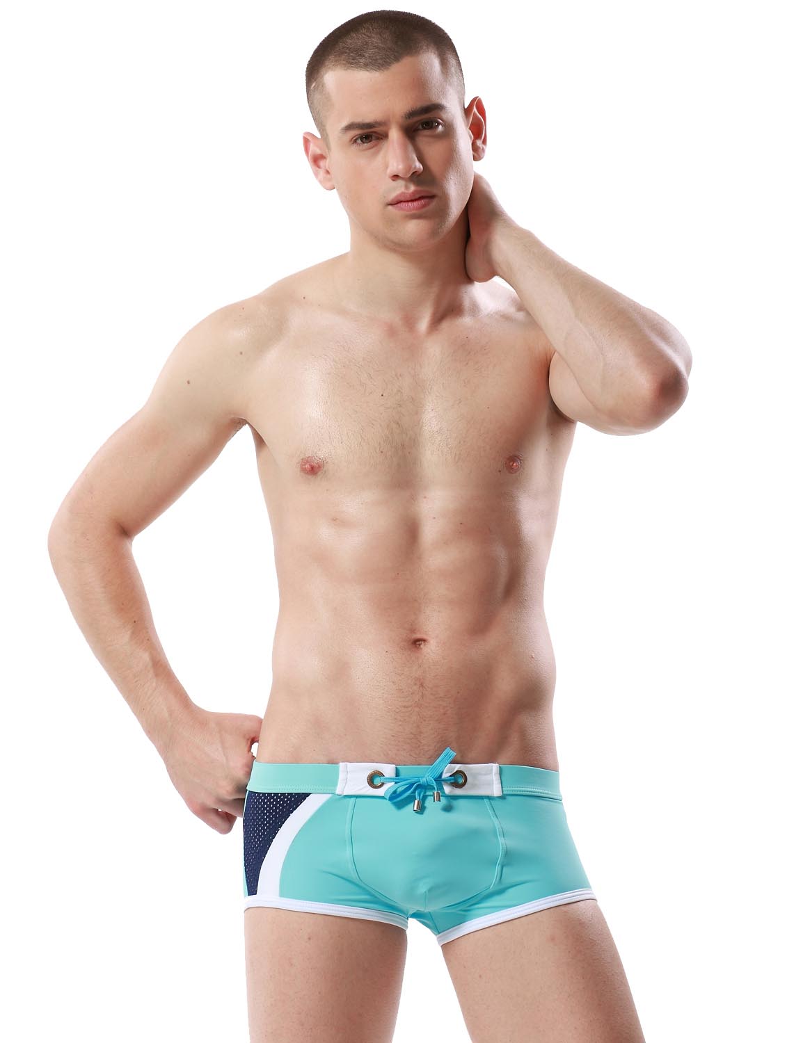 Low Rise Boxer Brief Swimwear 50816 | dmunderwear detail image 3
