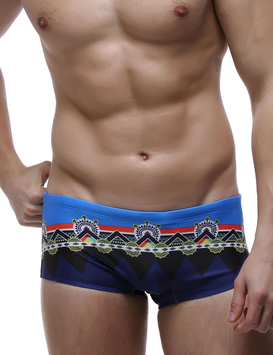 Low Rise Boxer Brief Visual Arts Swimwear 60801 | dmunderwear