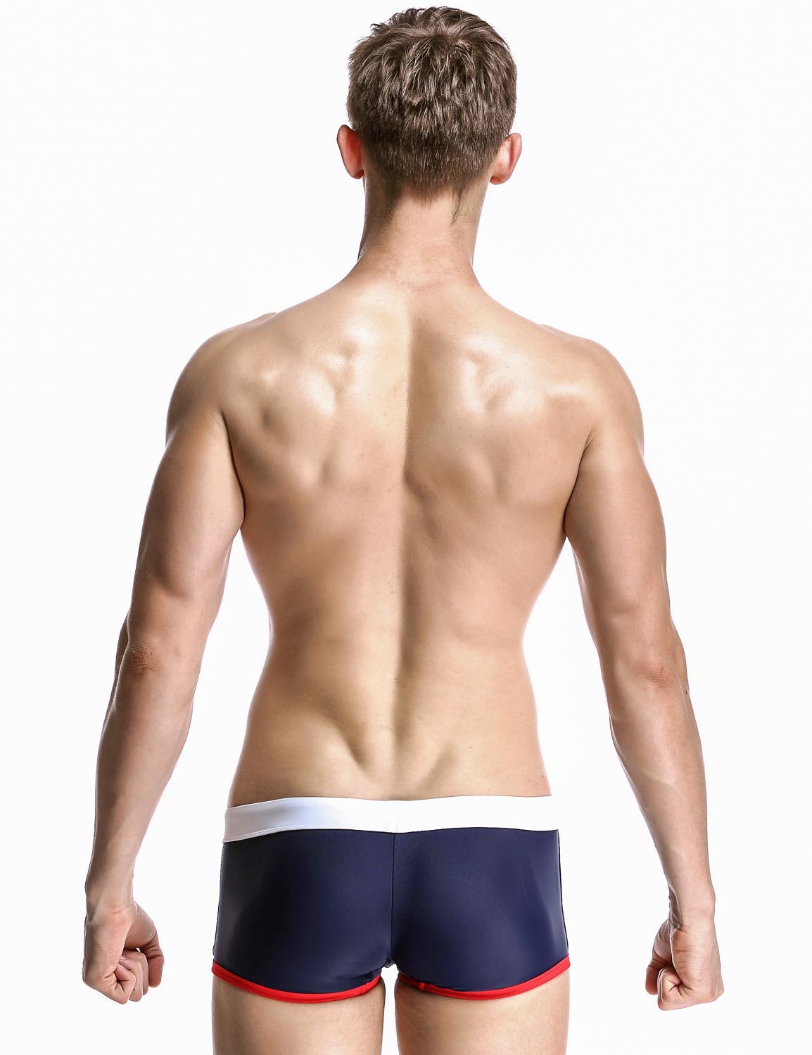 Low Rise Boxer Brief Swimwear 60802 | dmunderwear detail image 2