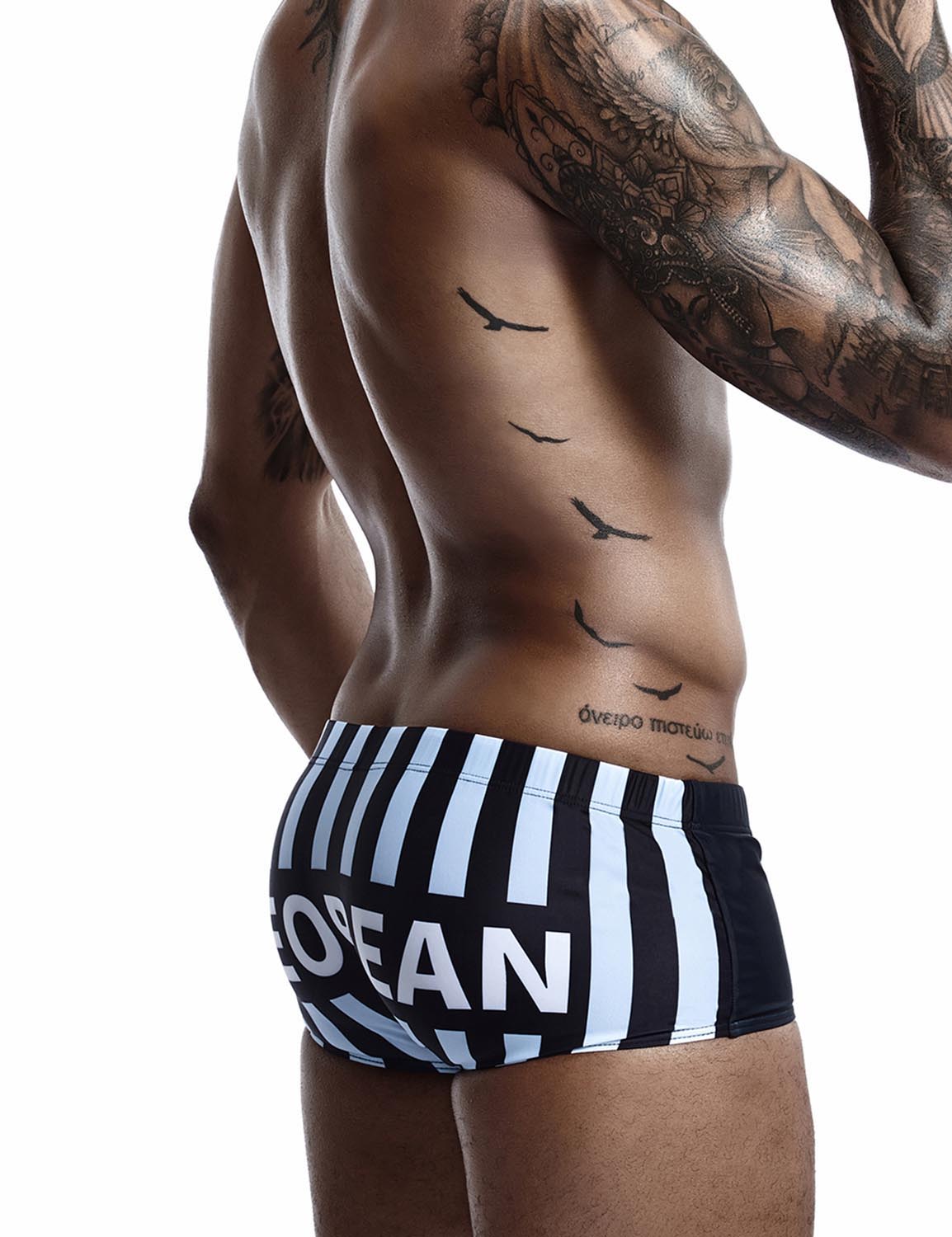 Low Rise Boxer Brief Swimwear 90804 | dmunderwear detail image 2
