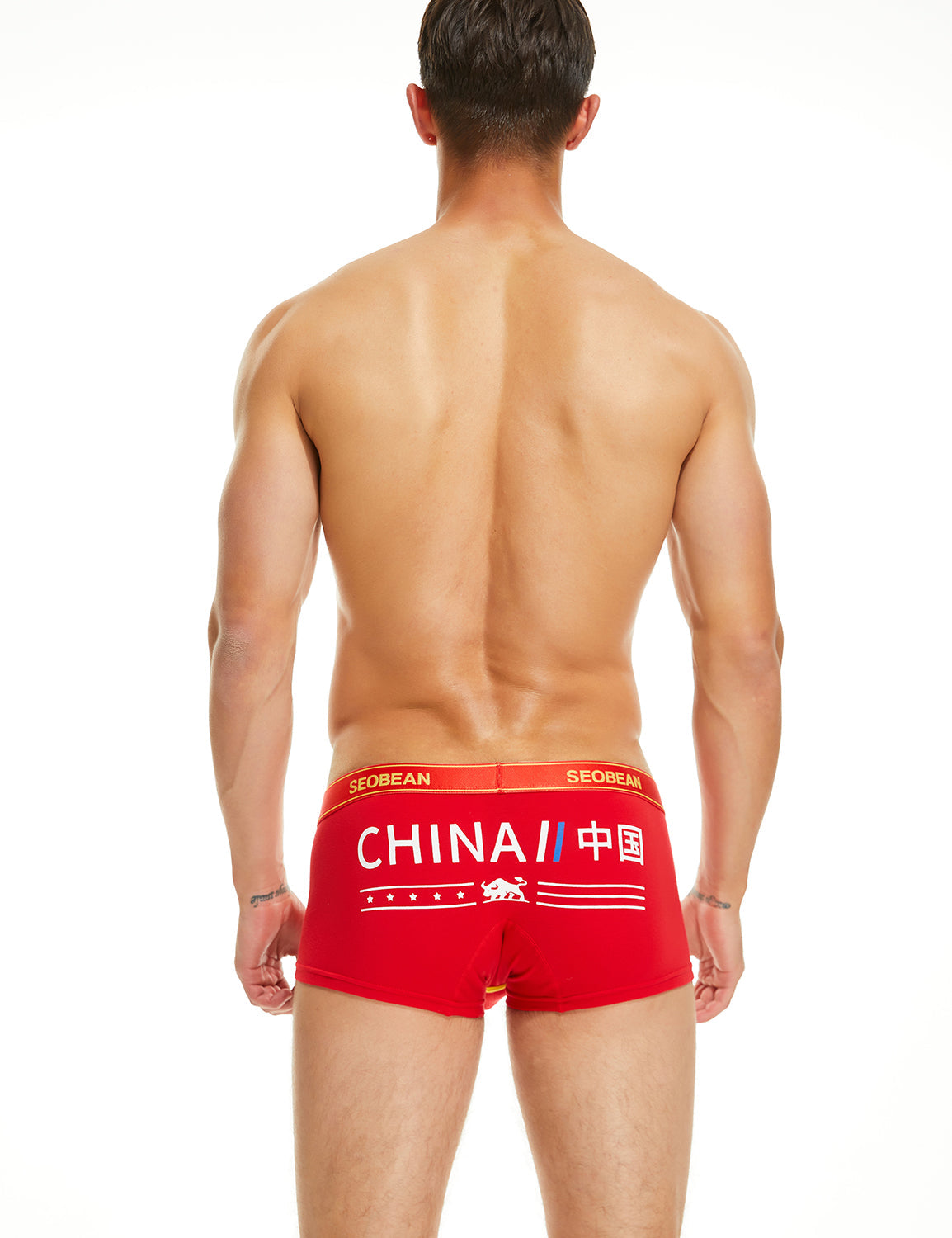 “發” Low Rise Boxer Briefs 10206 | dmunderwear detail image 13