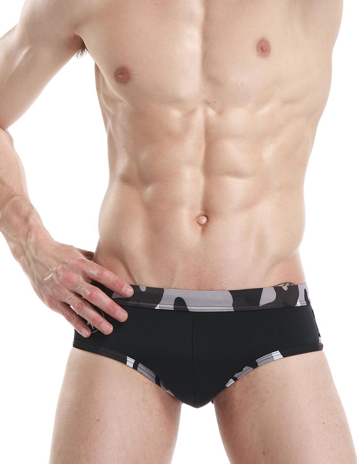 Low Rise Brief Camouflage Swimwear 50904 | dmunderwear