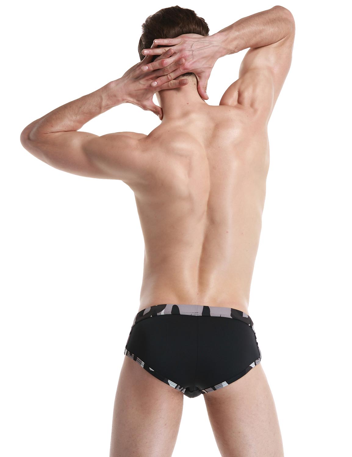 Low Rise Brief Camouflage Swimwear 50904 | dmunderwear detail image 2