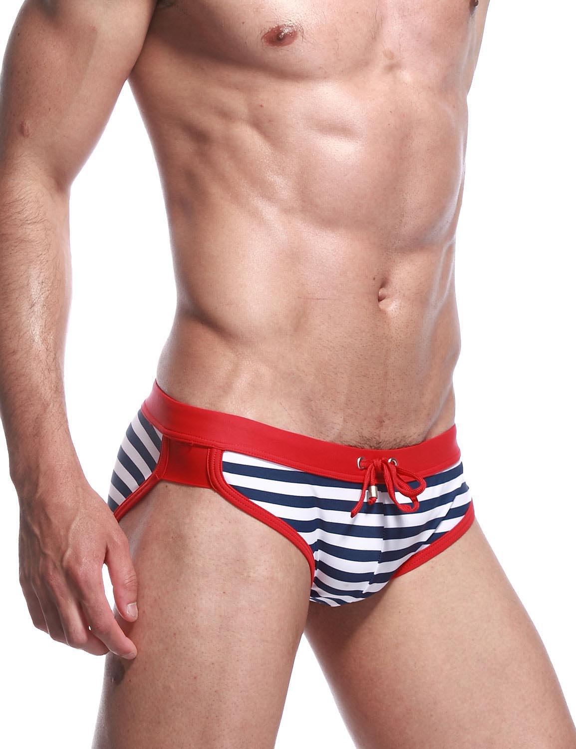 Low Rise Brief Stripe Swimwear 30901 | dmunderwear detail image 3