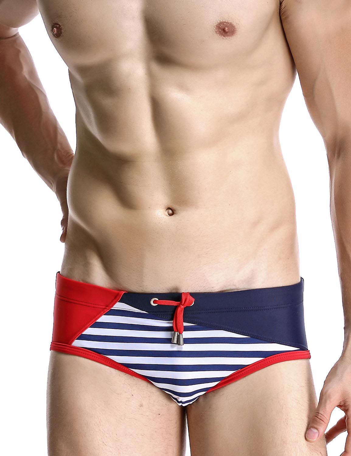 Low Rise Brief Stripe Swimwear 60901 | dmunderwear detail image 6
