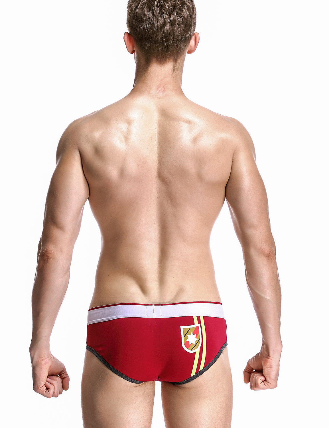 Low Rise Cotton Badge Brief 60104 | dmunderwear detail image 5