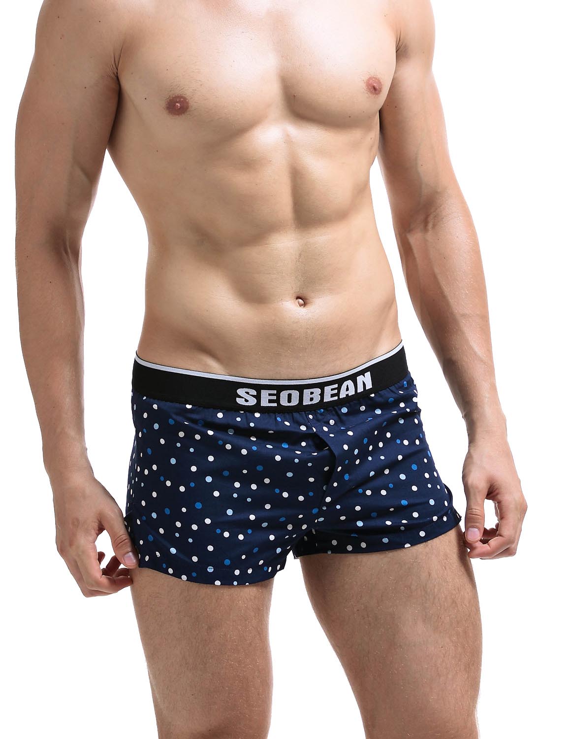 Low Rise Dot Trunk Shorts 70502 | dmunderwear