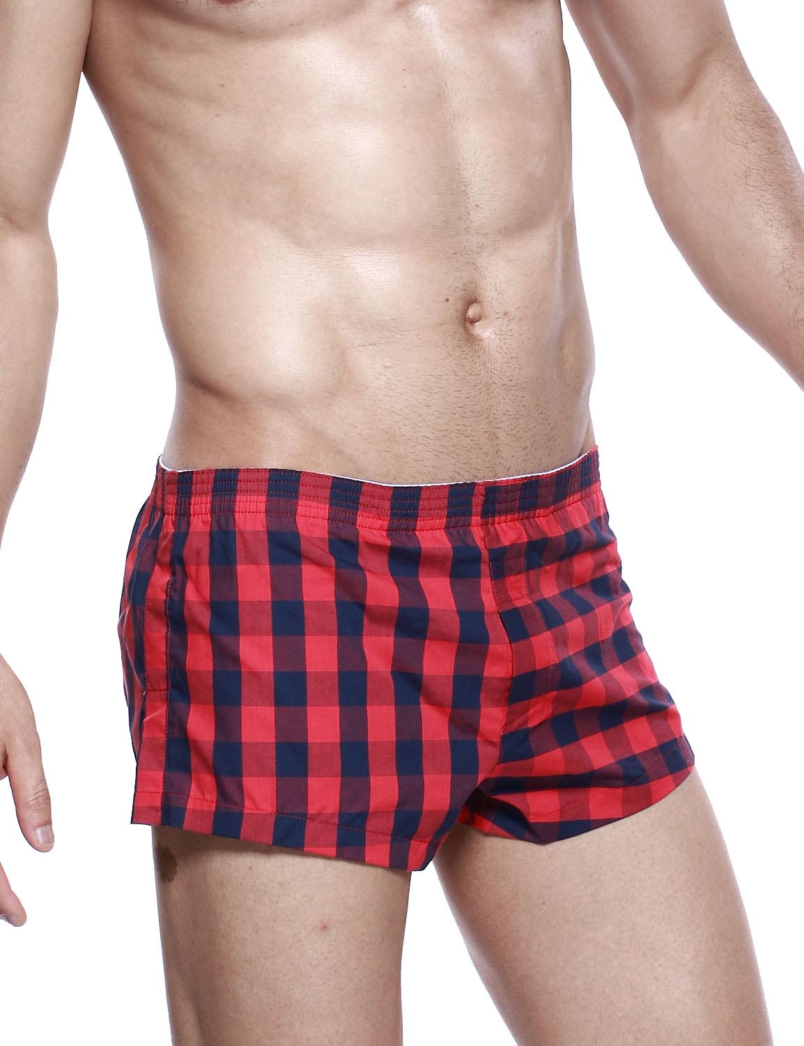 Low Rise Plaid Trunk Shorts 40505 | dmunderwear detail image 10