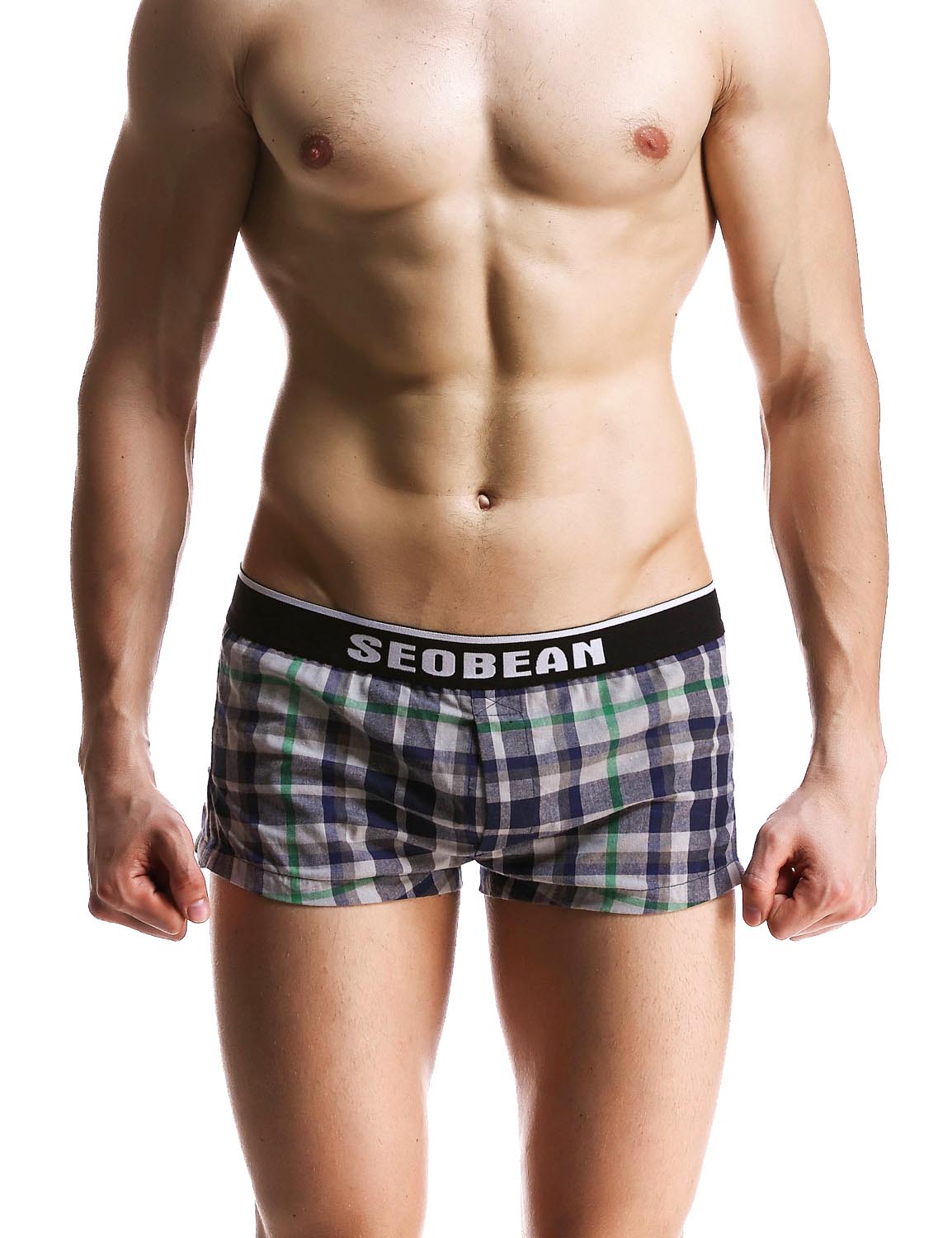 Low Rise Plaid Trunk Shorts 70501 | dmunderwear detail image 10