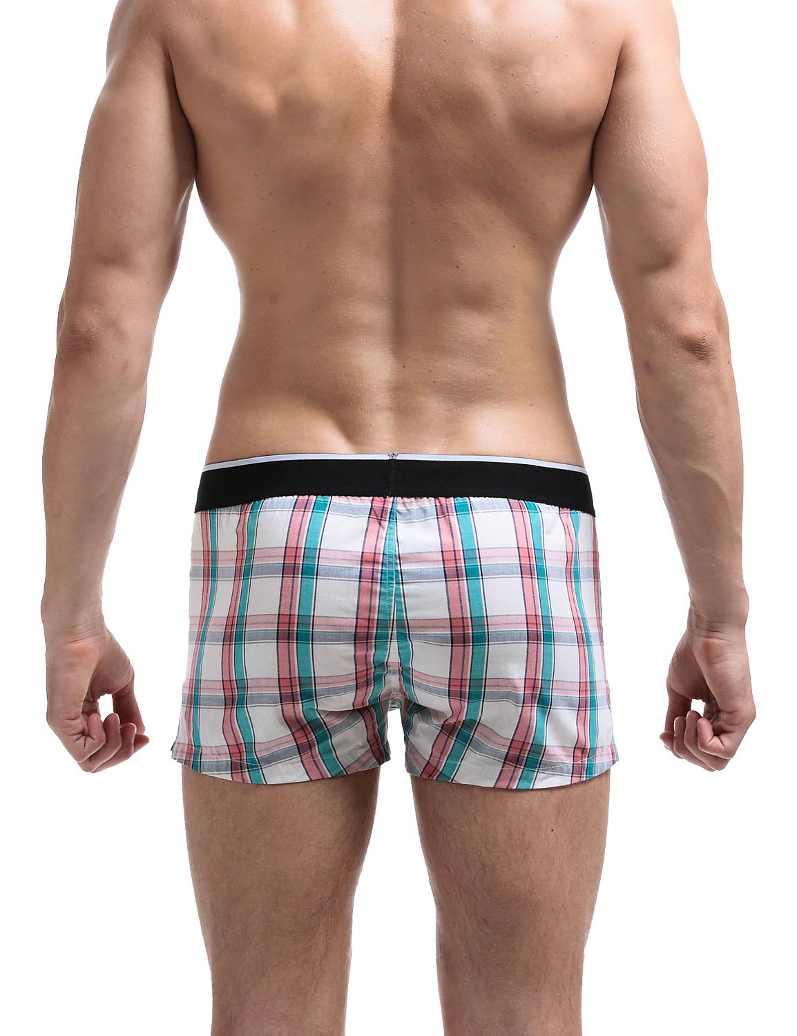Low Rise Plaid Trunk Shorts 70501 | dmunderwear detail image 15