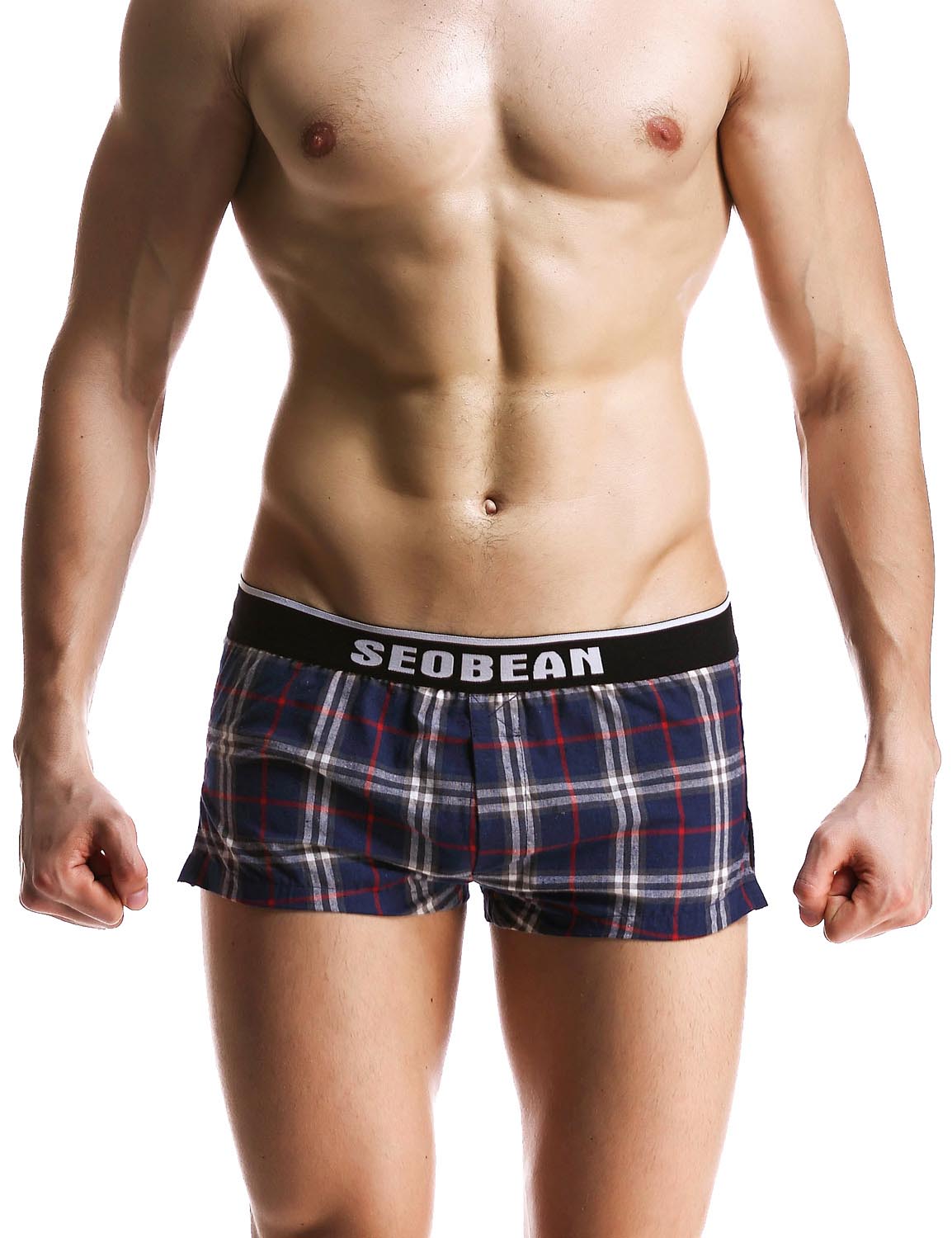 Low Rise Plaid Trunk Shorts 70501 | dmunderwear detail image 3