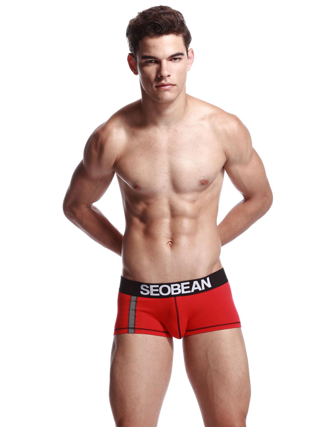Low Rise Reflective Tape Boxer Brief 30240 | dmunderwear detail image 12