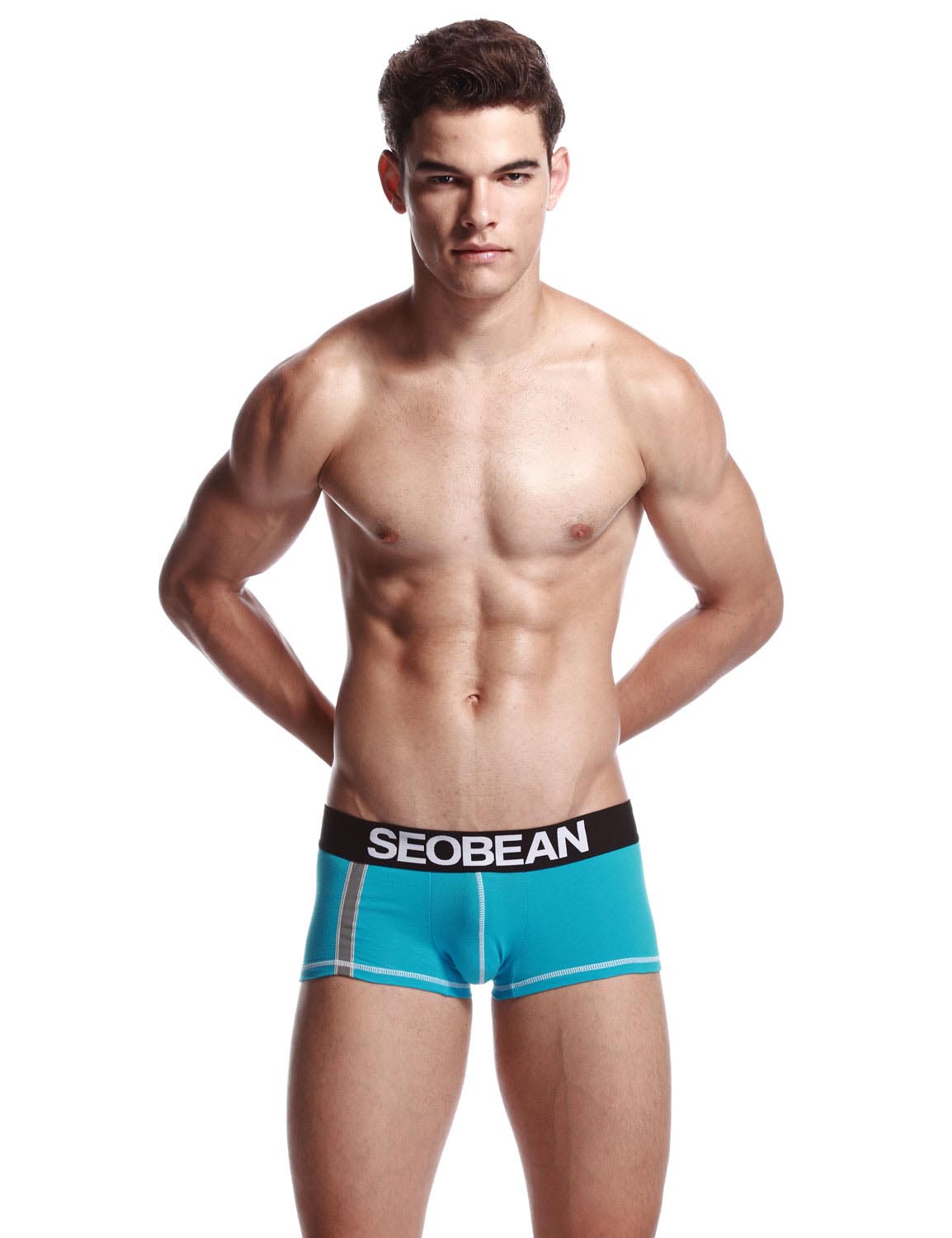 Low Rise Reflective Tape Boxer Brief 30240 | dmunderwear detail image 4
