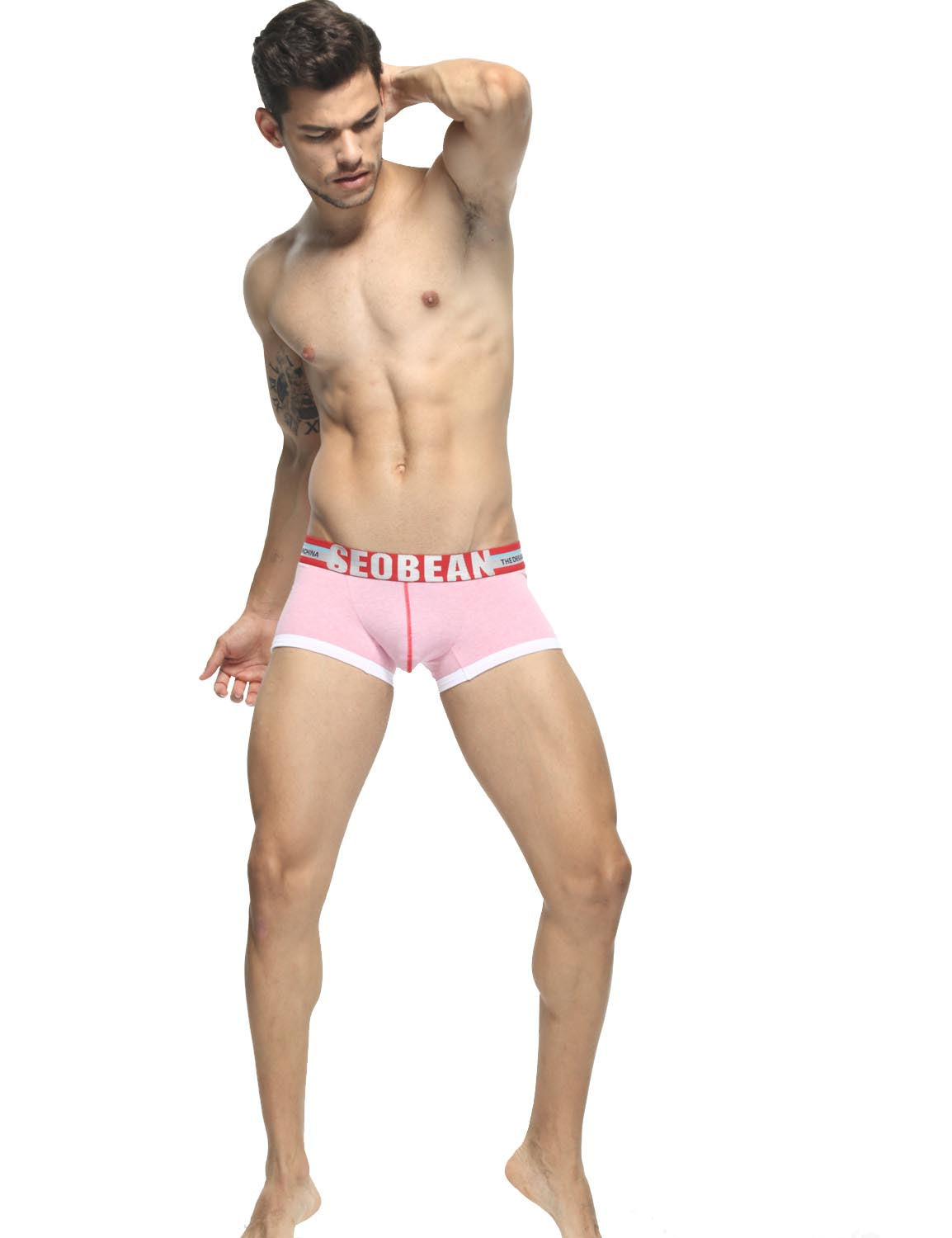 Low Rise Sexy Boxer Brief 60212 | dmunderwear detail image 4