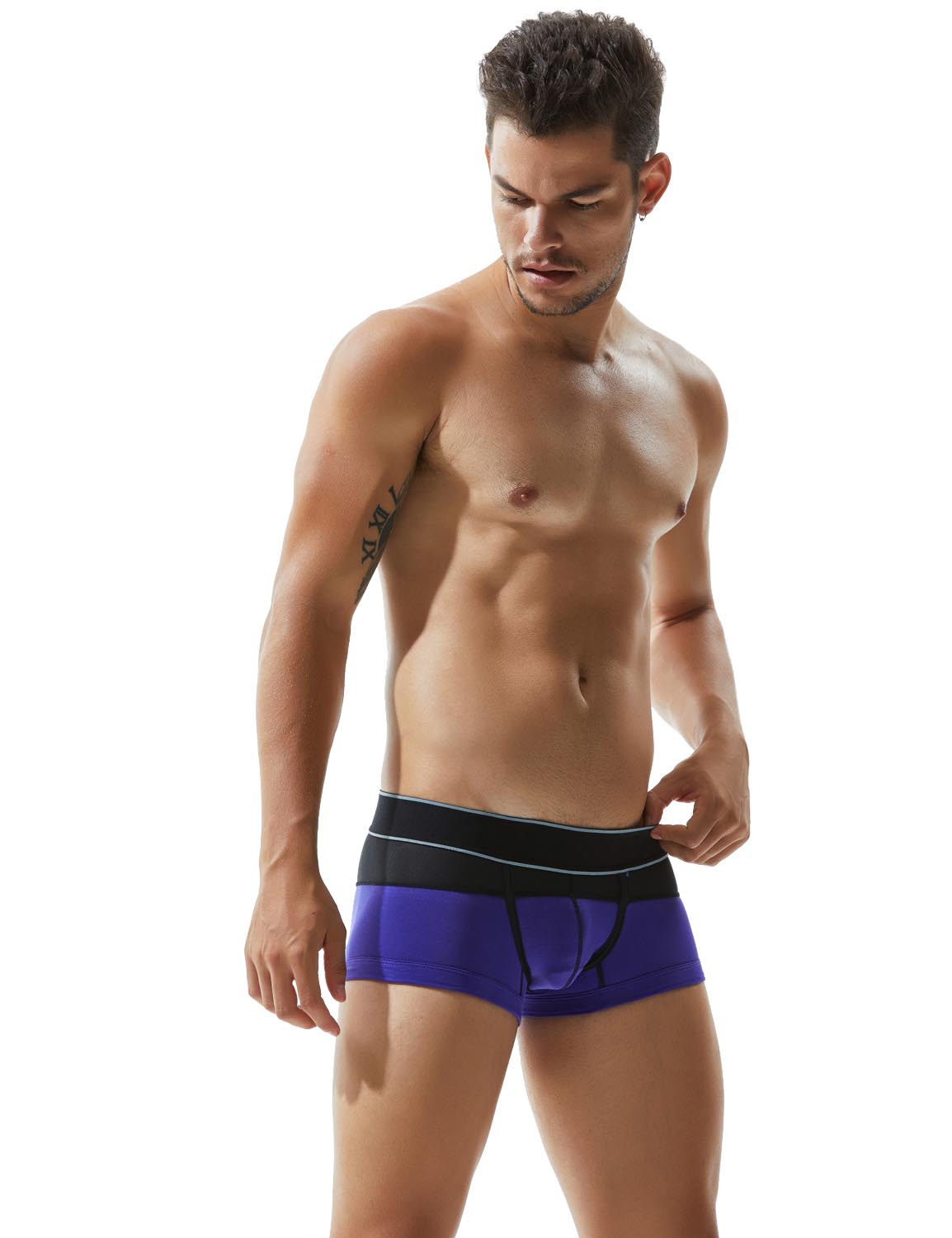 Low Rise Sexy Boxer Brief 7206 | dmunderwear detail image 13