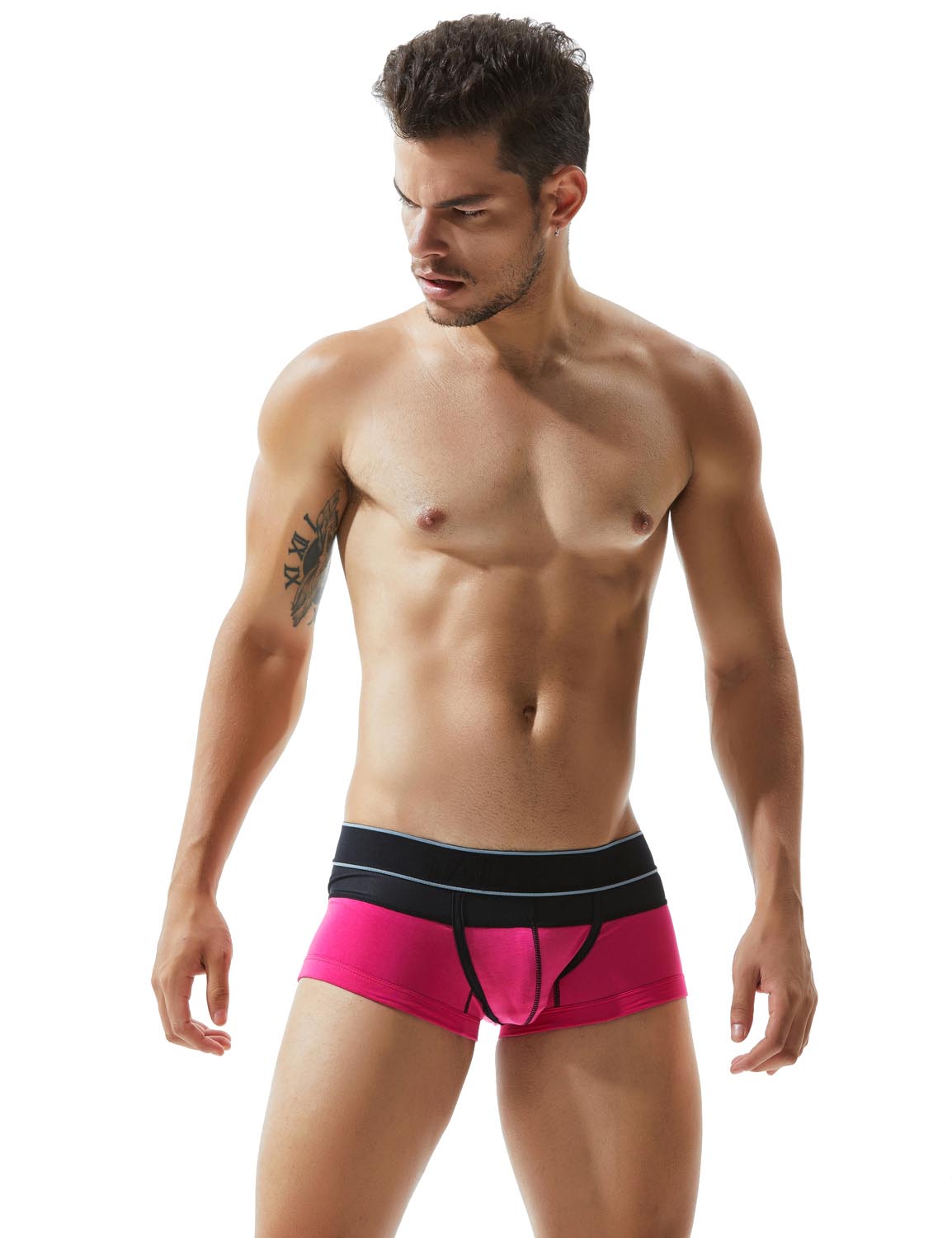 Low Rise Sexy Boxer Brief 7206 | dmunderwear detail image 8