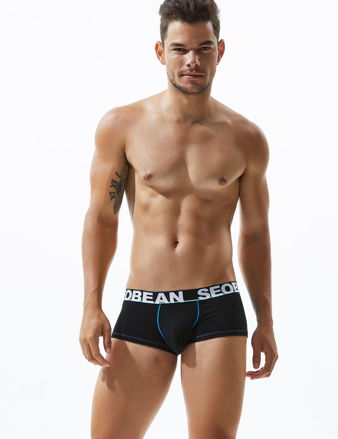 Low Rise Sexy Boxer Brief 90203 | dmunderwear detail image 4