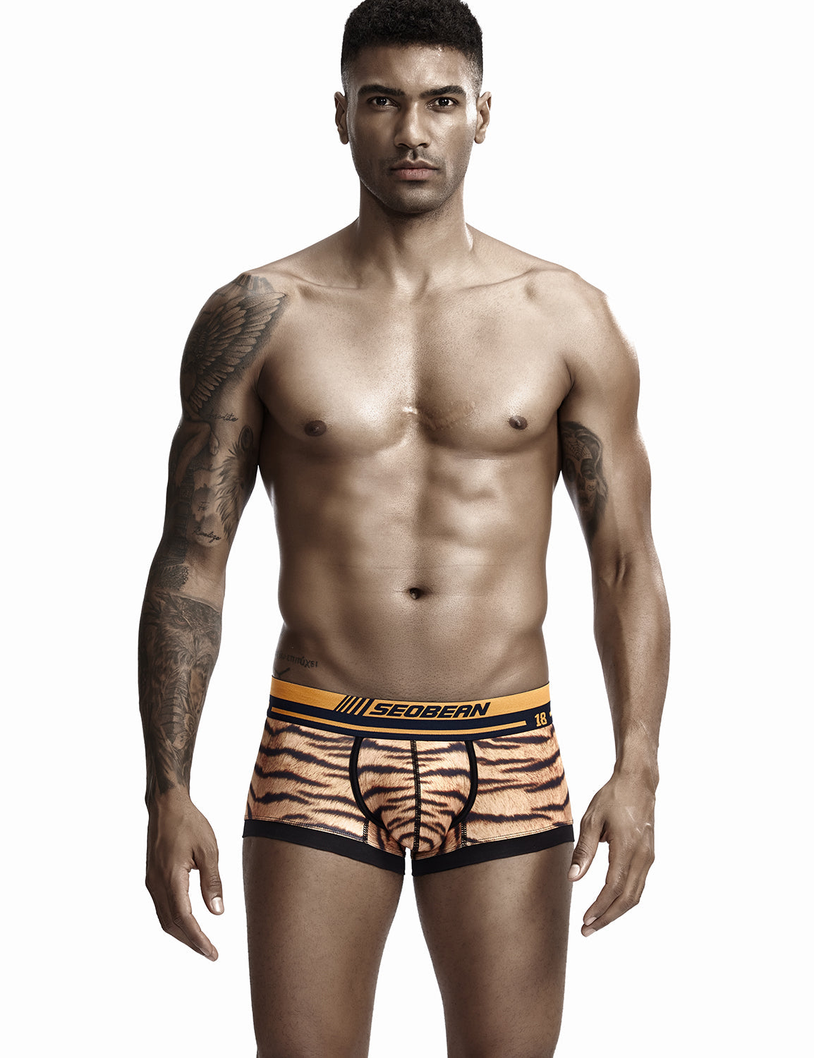 Tiger Pattern Boxer Brief 90226 | dmunderwear