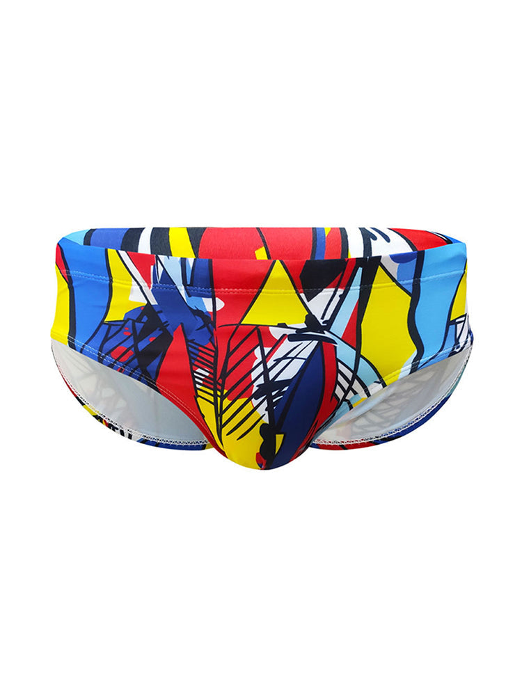 Men's 3D Pouch Sexy Quick-Dry Swim Briefs | dmunderwear variant image