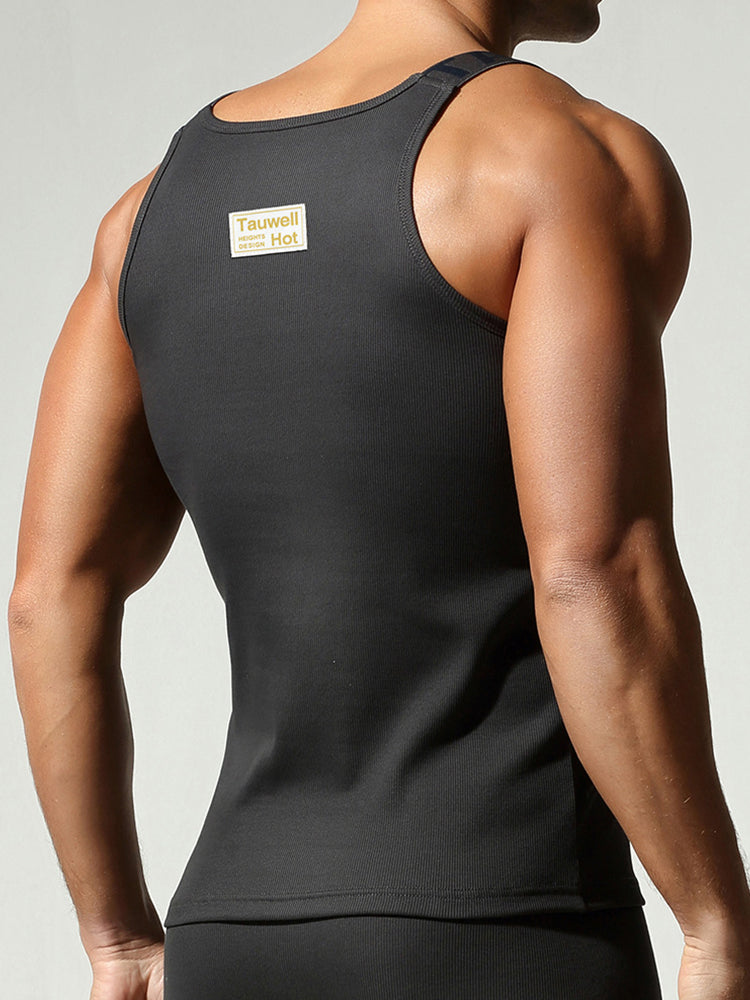 Men's Athletic Compression Moisture-Wicking Odor-Control Activewear | dmunderwear detail image 7