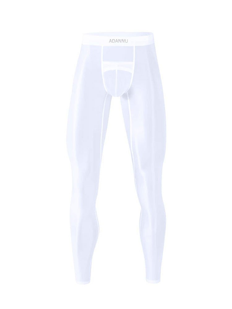 Men's Lightweight Semi-See-Through Sports Pants with Spacious Pouch | dmunderwear variant image