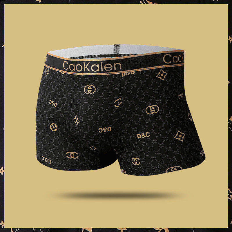 Men's briefs Breathable sport shorts Light luxury briefs Men's boxer shorts head | dmunderwear variant image