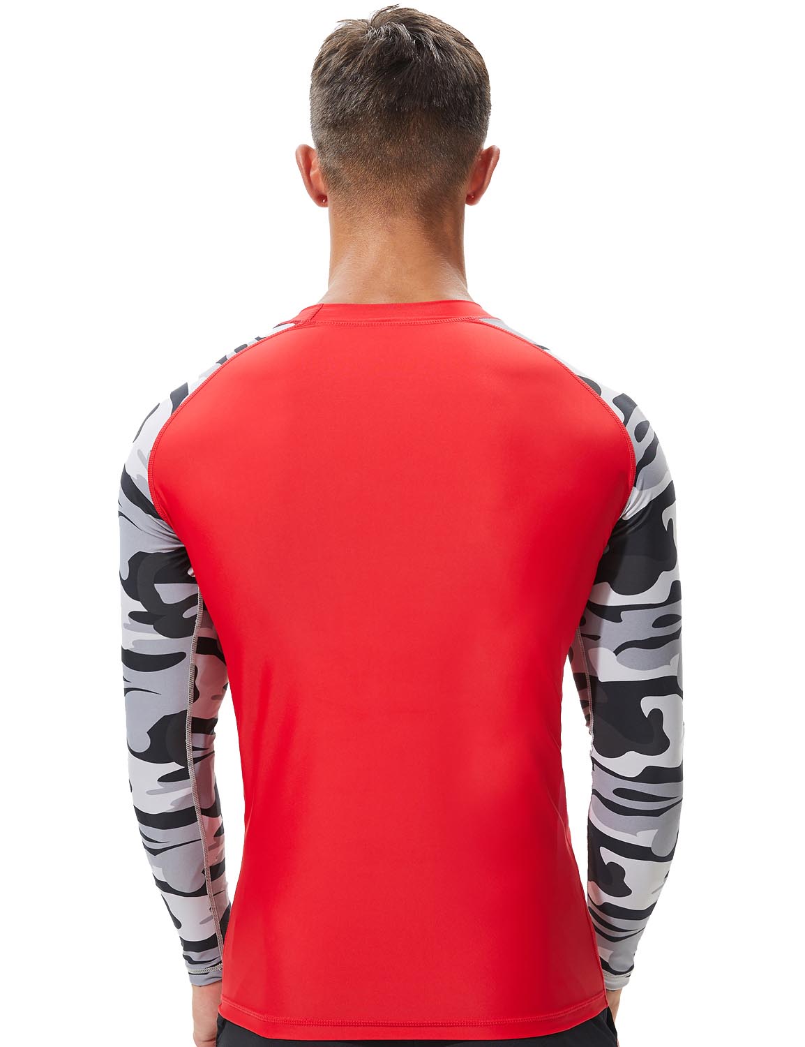 Camouflage Rash Guard Surfing Shirt 8802 | dmunderwear detail image 5