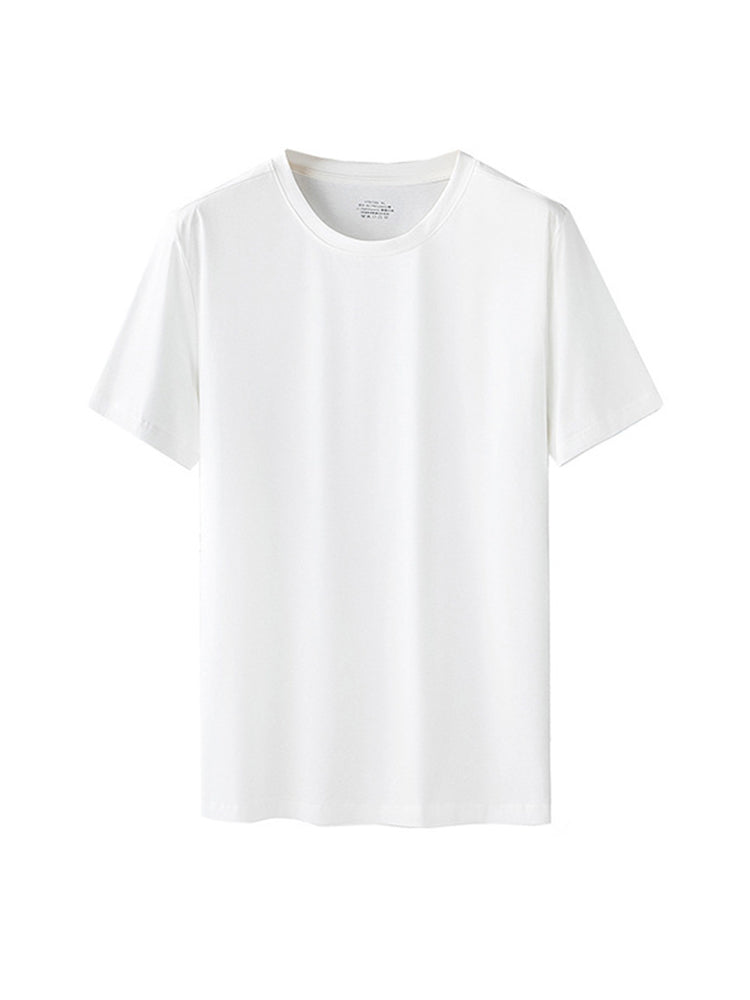 Men's Casual Anti-Bacterial Versatile Round-Neck T-Shirt | dmunderwear variant image