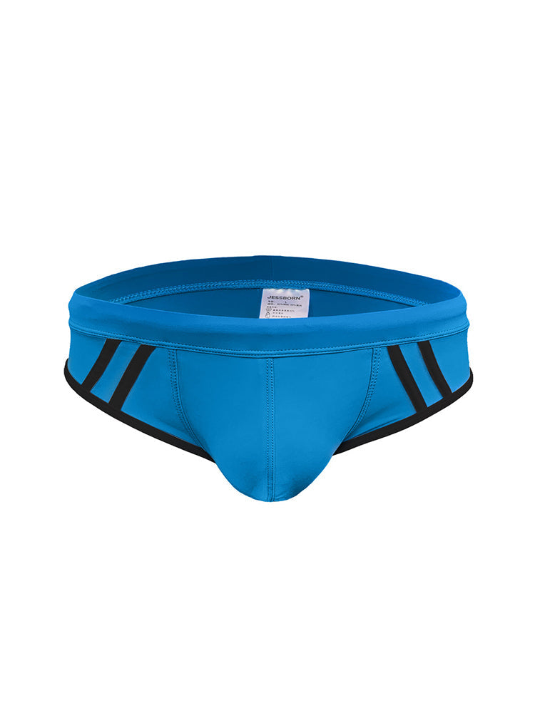 Men's Large Pouch Sexy Beach Swim Brief | dmunderwear detail image 16