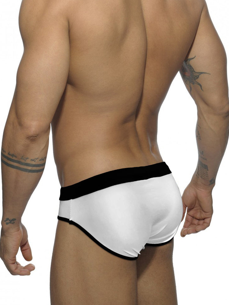 Men's Large Pouch Sexy Beach Swim Brief | dmunderwear detail image 8