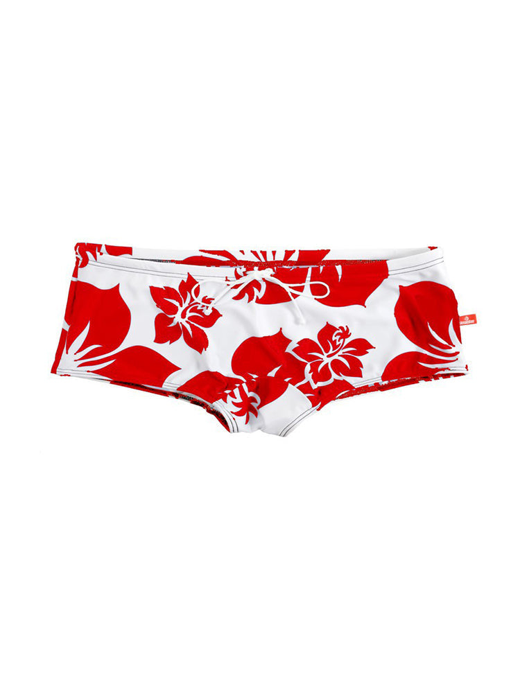 Men's Lightweight Low-Rise Bold Prints Swim Briefs & Trunks | dmunderwear variant image