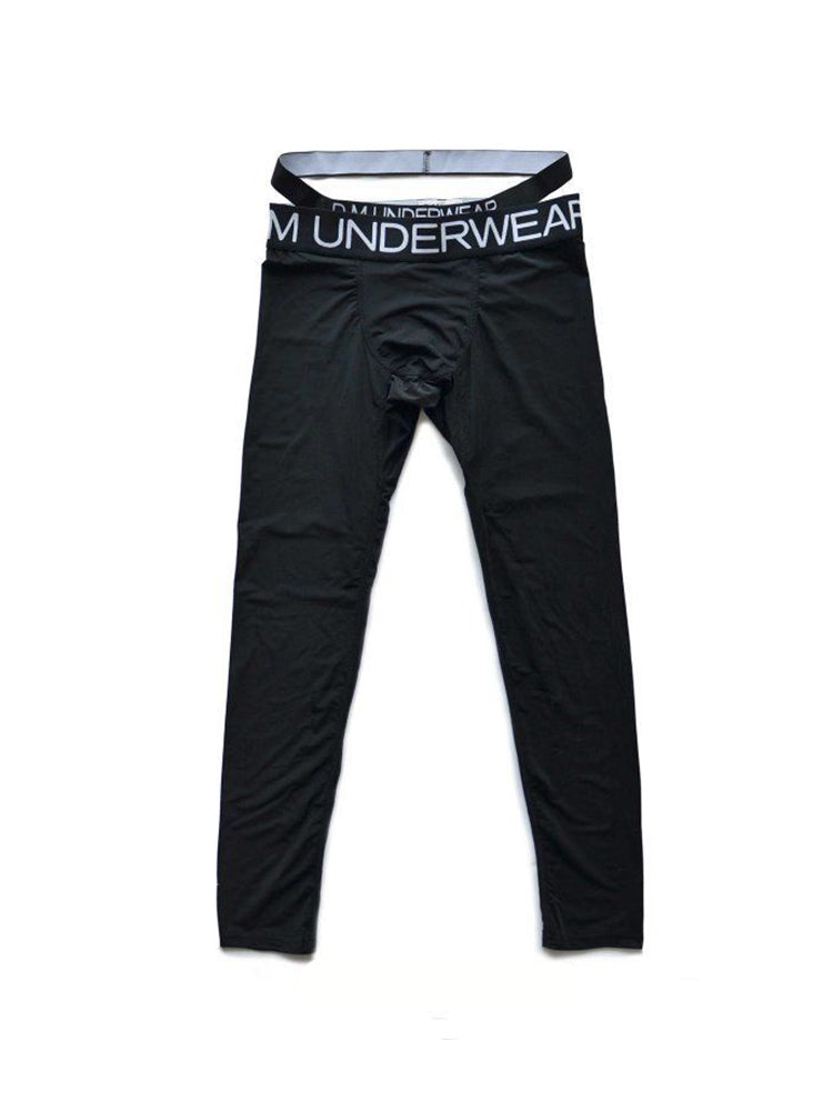 Men's Low-Rise Breathable Silk-Like Semi-Transparent Tights | dmunderwear variant image