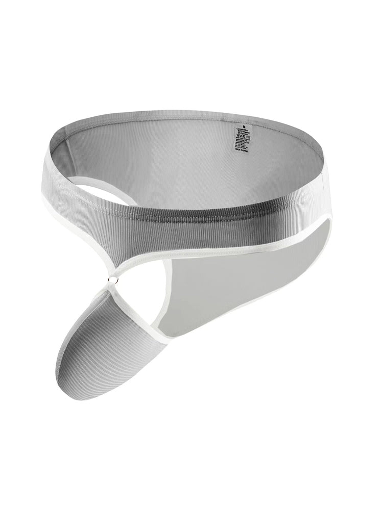 Men's Low Rise Sexy Hollow Pocket Briefs | dmunderwear detail image 10